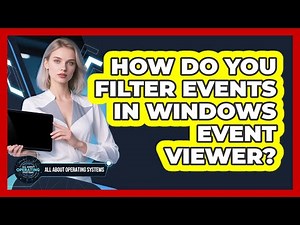 How Do You Filter Events In Windows Event Viewer? - All About Operating Systems