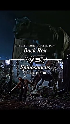 Buck rex vs spinossaurus | 🦖 | #jurassicpark #remix #edit #lifeisbutadream #viral #movie