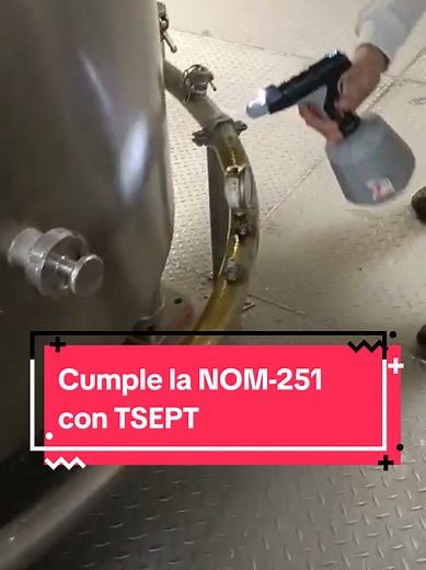 Cumplir con la NOM-251 no es una opción. Es una responsabilidad y una ventaja competitiva. Con TESEPT, desinfectas de forma real, segura y verificable. #TSEPT #NOM251 #IndustriaSegura #InocuidadAlimentaria #DesinfecciónProfesional #DesinfecciónProfesional #IndustriaSegura #Viralvideo #fyp