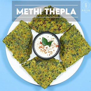 134K views · 3.8K reactions | Methi thepla recipe | Healthy Breakfast Recipe | Methi Paratha | Brisk Kitchen Detailed recipe in the comments | Brisk Kitchen | Facebook