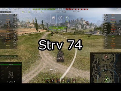 【wot】気まぐれに戦車投稿 2回 Strv 74【ゆっくり実況 】