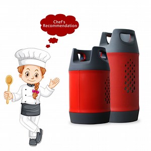 [Hot Item] En12245 Approved12.5kg 30.5L LPG Propane Butane Composite Gas Cylinder