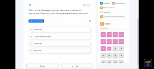 10 Review Which of the following is the most favourable condit... | Filo