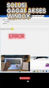 winbox gagal masuk? begini solusi cepat nya!