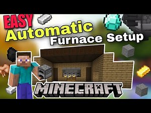 EASY Automatic Furnace Setup in Minecraft | ‪@minecraft‬