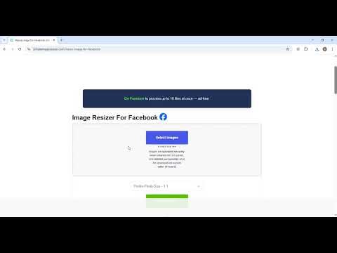Resize Image for Facebook Online | Free Cover Photo Size Adjust (Easy Method)