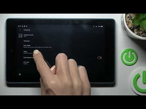 How to Change Screen Timeout on AMAZON Fire 7 - Adjust Screen Timeout