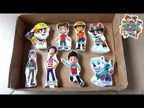Satisfying ASMR Paw Patrol Alex Porter Rubble Tracker Carles Everest opening video #compilation