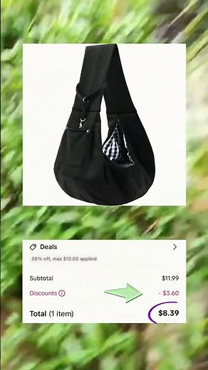 Reversible Dog Carrier Sling with Storage Pocket - Travel-Friendly Pet Harness