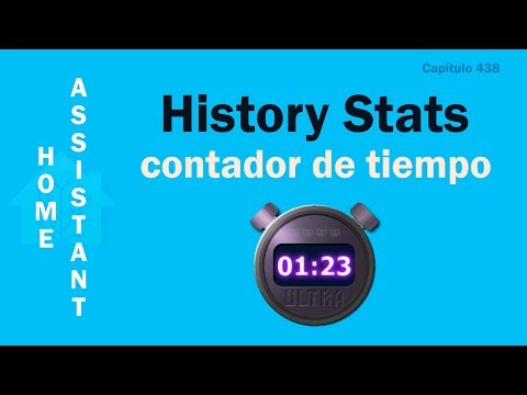 History Stats Home Assistant - Contador de tiempo en Home Assistant
