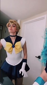 Sailor Neptune and Sailor Uranus Cosplay