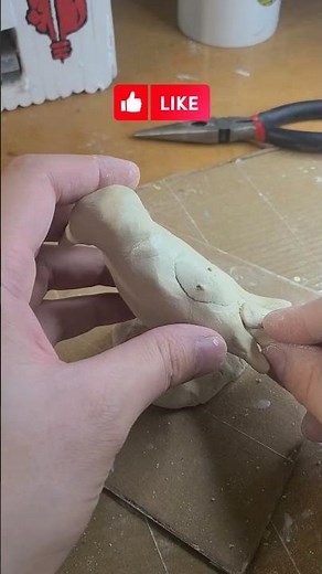Sculpting a Majestic Hawk from Air Dry Clay Part 1
