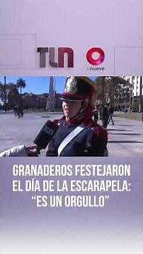 Grenadiers celebrated the Day of the Escarapela: "it's a source of pride"