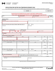 2023-2025 Formulaire Canada IMM 5257 E Remplir en ligne, Imprimé, Fillable, Vide - pdfFiller