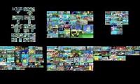 Mix of 6 videos from youtube : All Spongebob Season 1-13 Episodes At The Same Time