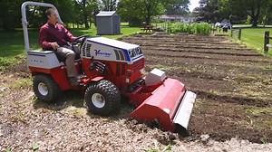 Video - Tilling A Garden With Ease - The Ventrac Tiller - Simple Start