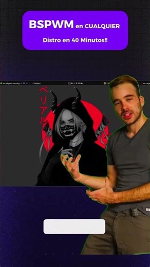 BSPWM en CUALQUIER Distro en 40 Minutos! #hack #hacks