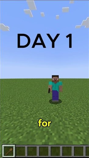 Digging a spoon in Minecraft challenge #minecraft