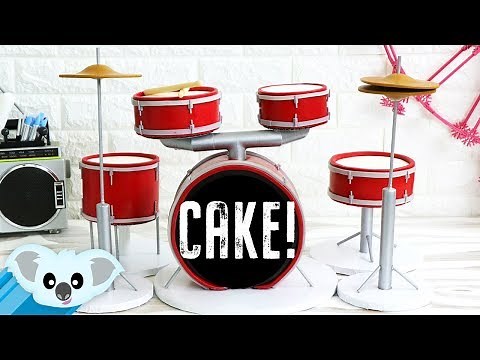 DRUM SET CAKE | Koalipops How To