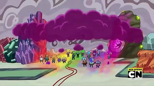 Adventure Time S07E30 Lady Rainicorn of the Crystal Dimension (Clip 1) [HD]