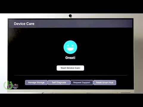 SAMSUNG SMART Monitor M8 – How to Run Self-Diagnosis in Software