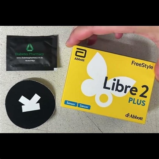 Abbott Freestyle Libre 2 Plus Sensor for diabetes monitoring CGM for UK