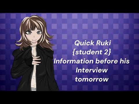 Just some information about interview 2 coming out tomorrow