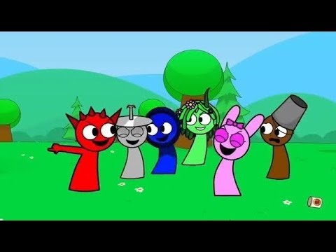 SPRUNKI'S FOUND AN ISLAND!? Incredibox Sprunki Animation (Reuploaded)