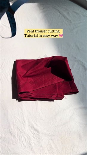 Pent trouser cutting in simple and easy way ☺️♥️ •\tEid dress tutorial \t•\tEid dress cutting and stitching \t•\tEasy Eid dress design \t•\tSewing tutorial for beginners \t•\tCutting and stitching step by step \t•\tHandmade Eid dress \t•\tPakistani Eid dress design \t•\tSimple lawn dress cutting \t•\tGirls Eid dress tutorial \t•\tDIY Eid outfit \t•\tHome tailoring tutorial \t•\tDress cutting method \t•\tTrendy Eid dress 2026 \t•\tCustom Eid dress making \t•\tBoutique style stitching #EidCollecti