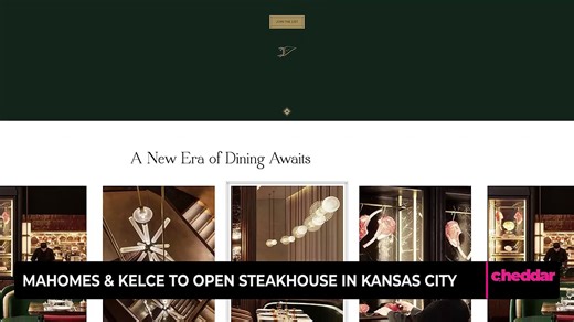 Mahomes & Kelce to Open Steakhouse in Kansas City