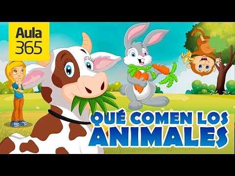 Animales Herbívoros, Carnívoros y Omnívoros | Videos Educativos Aula365