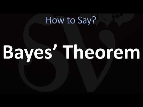 How to Pronounce Bayes' Theorem? (CORRECTLY)