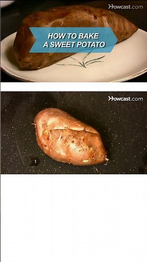 How to Bake a Sweet Potato #shorts