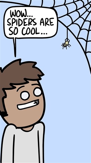 Spiders are so cool. #spiders #comedy | Channelate