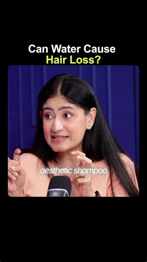 Can Water Actually Cause Hair Loss? The Truth About Hair Health 💧 #SohaAliKhan #PRPodcast #HairLoss