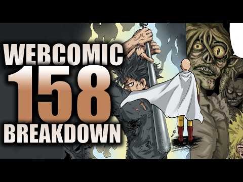 IT'S FINALLY OVER / One Punch Man Webcomic Chapter 158