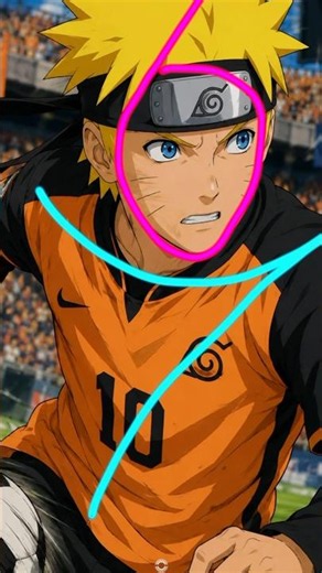 How To Draw Naruto Uzumaki 🦊🍥#anime #drawing #tutorial #art #howtodraw