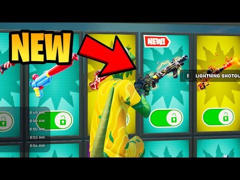 How to Get NEW Lightning Shotgun in 1vs1 with every gun Fortnite