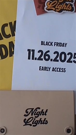 This is what the EARLY ACCESS gets you: 🎟️ Exclusive access to the Black Friday Private Sale—2 days before everyone 📅 First look at the 2026 season schedule and dates 🎯 Priority pick for the lowest ticket prices of the entire 2026 season 🎁 An exclusive FREE gift to the first 1,000 orders (will sell out) 🆓 Plus we’re throwing in extra FREE lantern when you purchase during the private sale! Good things come to those who click early! Join the waitlist at the link in bio or https://nightlightse