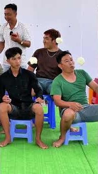 Thi ăn củ sắn không dùng tay #phuoclay #games #challenge #giaitri #haihuoc #shorts #viral #windnet