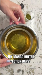 DIY Lotion Bars Recipe 🌿🧴 #diyskincare