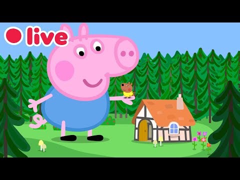 🔴 LIVE! George Pig's MOST Iconic Moments 🦖💙 Peppa Pig FULL EPISODES | Kids Cartoons (With Captions)
