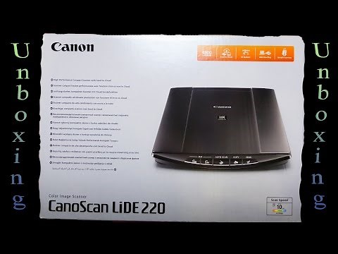 Canon CanoScan LiDE 220 [Unboxing, Test & Vergleich Deutsch/German]