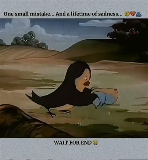 one small mistake...And a lifetime sadness. 😔