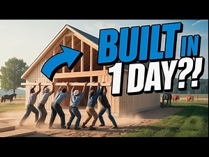 How the Amish Build a House in 1 Day