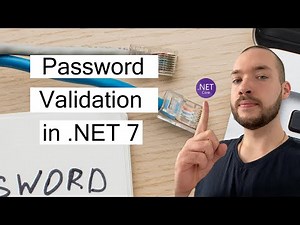 How to validate password in .NET