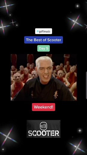 The Best of Scooter. Day 5. Weekend! #hardcore #scooter #classics #dancemusic #hardstyle #dance #music #goffimusic