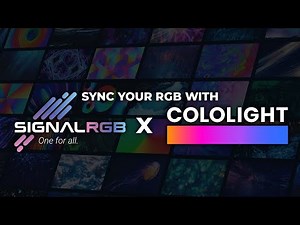 How to sync Cololight with SignalRGB