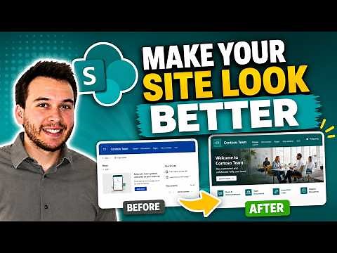 How to Customize Your SharePoint Site (Modern Design Guide)
