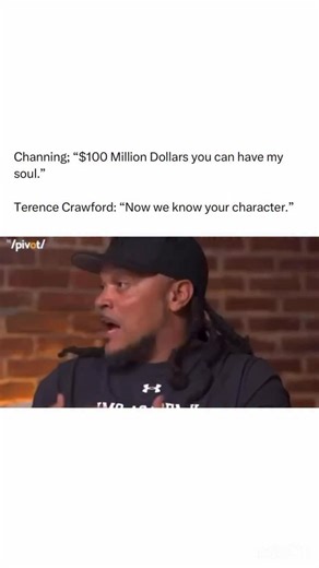 Terence Crawford explains why $100 Million wouldn’t bring him back to boxing. 🥊 During a sit-down interview, boxing champion Terence Crawford shared he didn’t get into the sport for funds, but because he wanted to win. [🎥: @thepivot ] | Complex